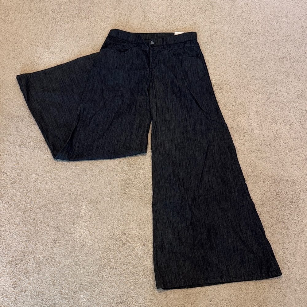 Diesel Dark Blue  flare wide leg Jeans for Women